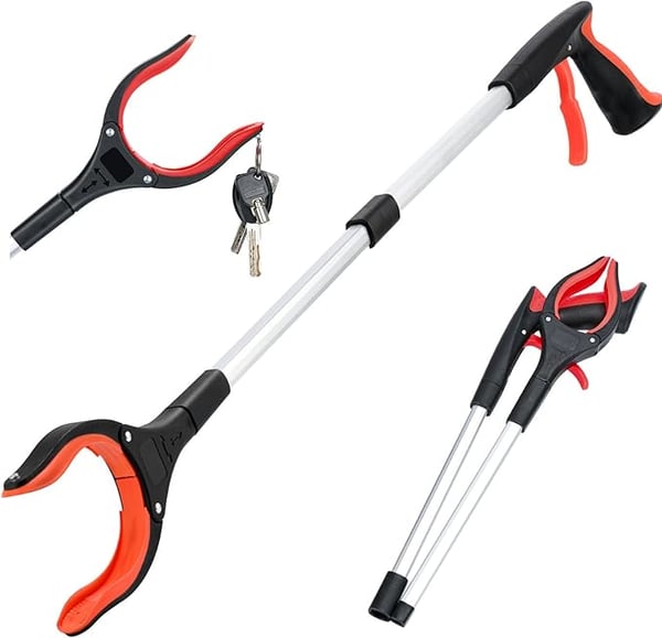 Verstelbare Grijper met Magneet – Telescopisch Grijpgereedschap 60cm