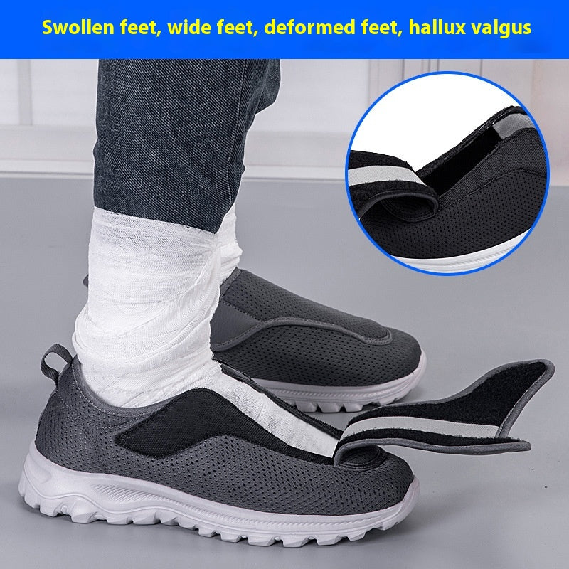 Dames Comfortabele Orthopedische Sneakers Brede Nettoen Schoenen