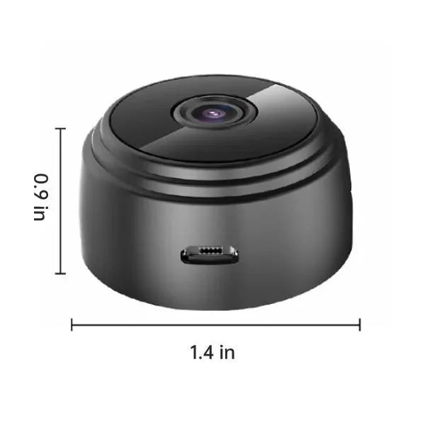 Draadloze Achteruitrijcamera Full HD 720P Zwart met Nachtzicht voor Camper, Caravan, Aanhanger, Vrachtwagen met App-Bediening en Magnetische Houder