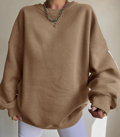 Dames Trui Oversized met Tekstprint voor elke Dag