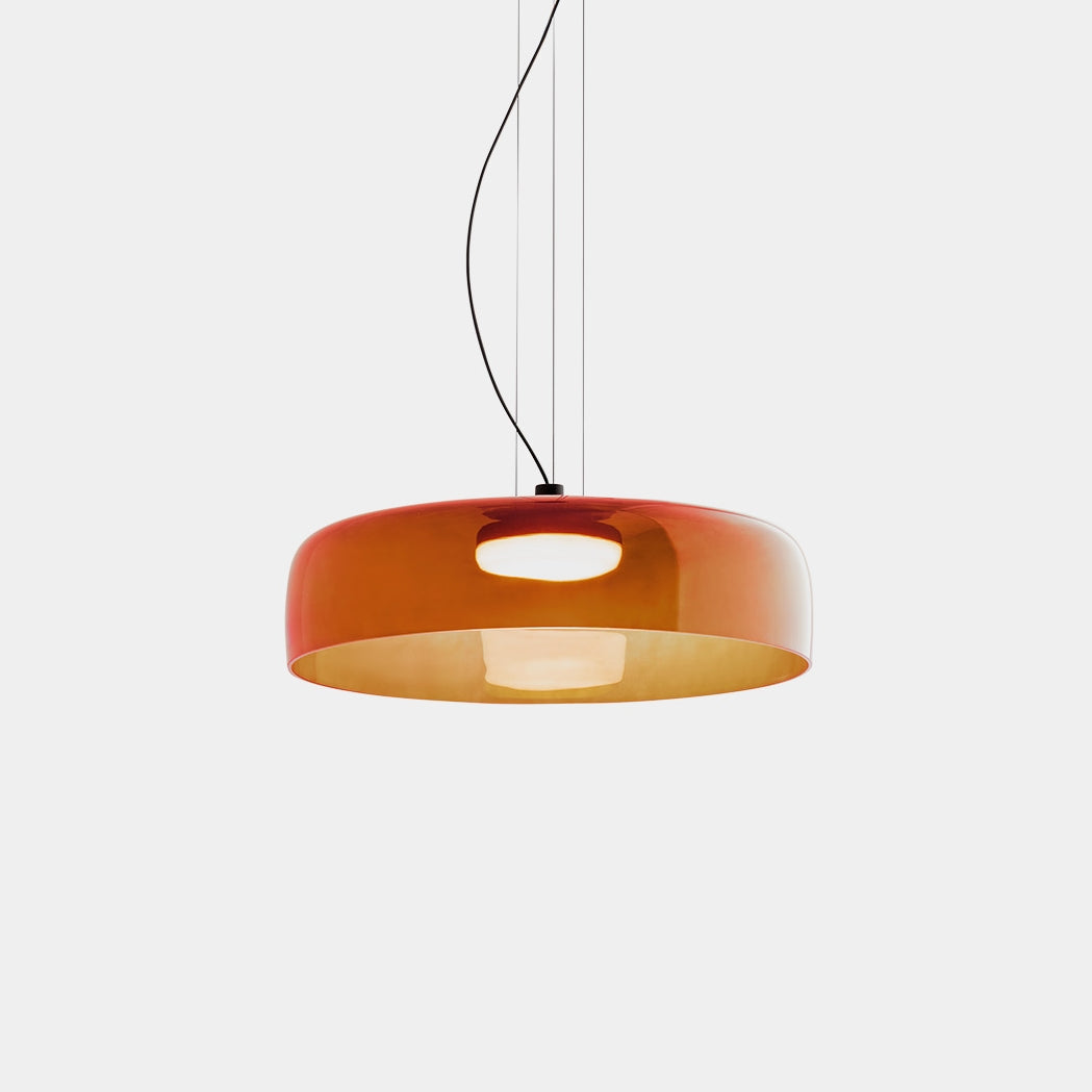 Hanglamp Glas Nordisch Design Gelaagd 1 2 3 Niveaus Oranje Groen Grijs Eetkamer Keuken Woonkamer Pendellamp Warm Licht LED Verstelbaar