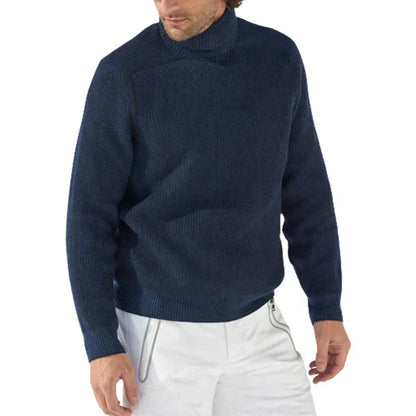 Heren coltrui Warm en Stijlvol Ribstructuur Wintercollectie