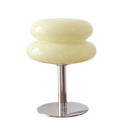 Designer Tafellamp met Touch Bediening Glas en Metaal Dimbaar LED Verlichting Modern Sfeerlamp voor Woonkamer en Slaapkamer