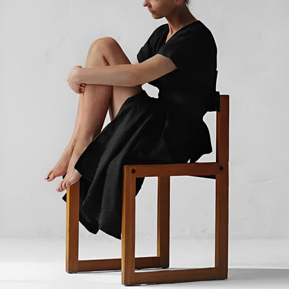 Vrouwelijke Zomerjurk Elegant Lange Jurk voor Dames