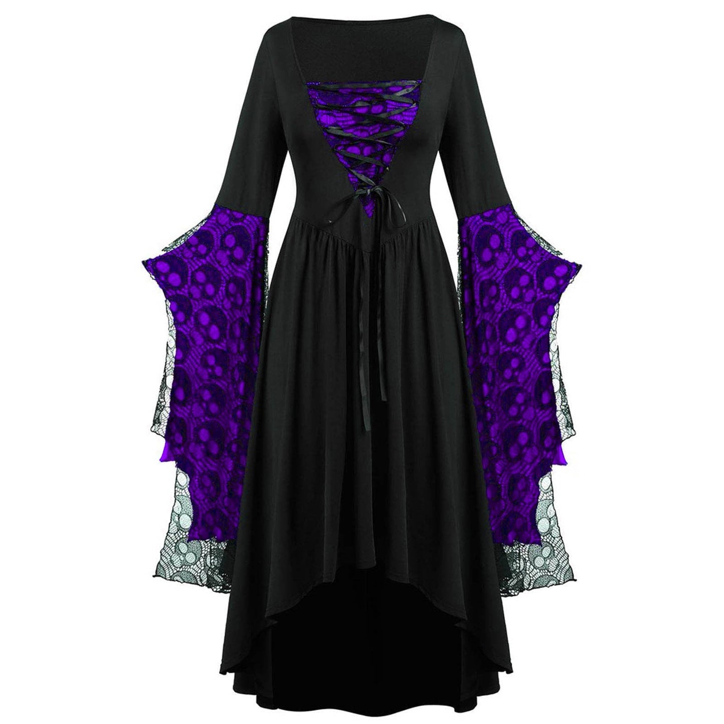 Dames Maxi Jurk Lang Met Kant Elegant