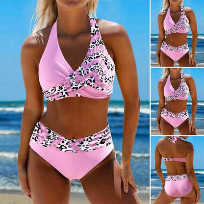 Dames Bikini Met Kruisdetail