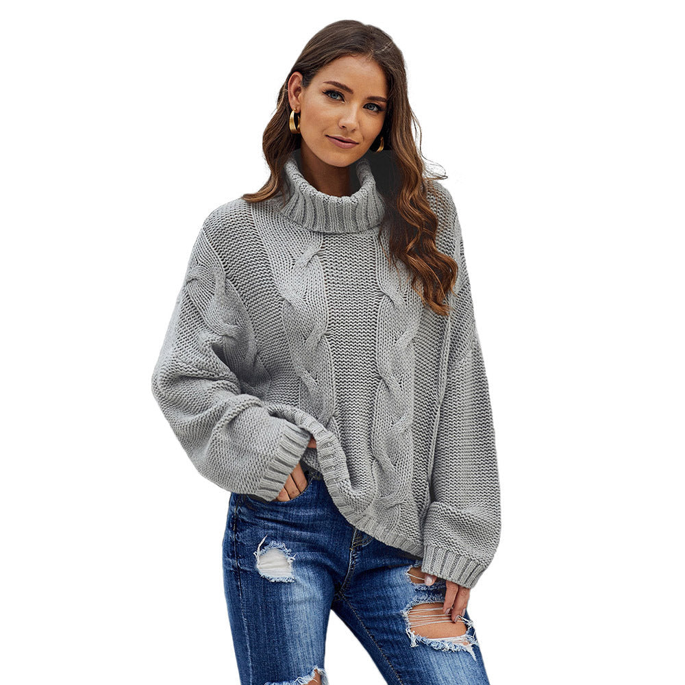 Dames Trui Kabelpatroon Stijlvol Elegante Look