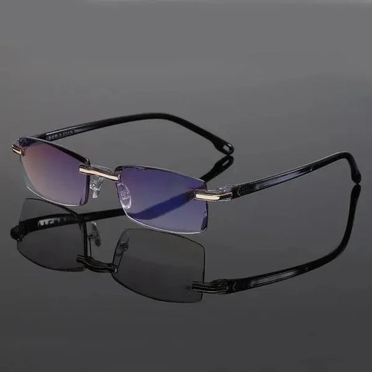 Multifocale Leesbril Lichtgewicht TR90 Progressief Glas Blauw Lichtfilter Computer Lezen Anti Vermoeidheid Dames Heren Sterkte 1.0 1.5 2.0 2.5 3.0 3.5 4.0