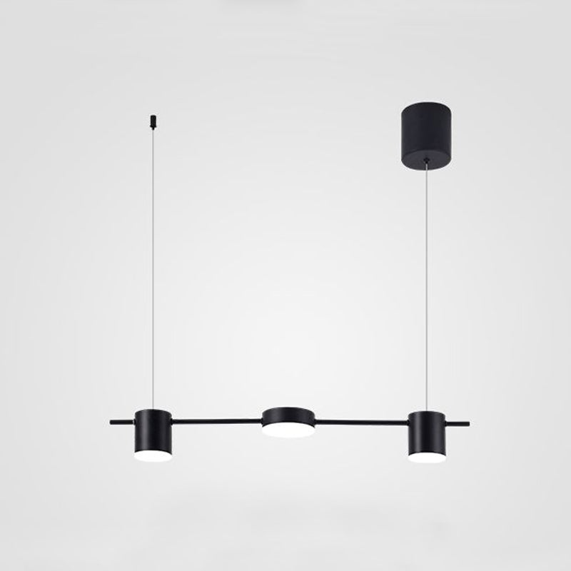 Hanglamp Aluminium Zwart Goud LED 3 5 6 Lichts Keuken Woonkamer Eetkamer Plafondlamp Spotlamp Industrieel Modern