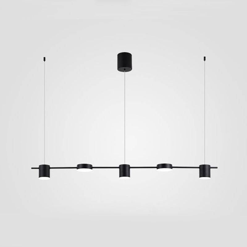 Hanglamp Aluminium Zwart Goud LED 3 5 6 Lichts Keuken Woonkamer Eetkamer Plafondlamp Spotlamp Industrieel Modern