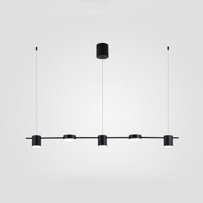 Hanglamp Aluminium Zwart Goud LED 3 5 6 Lichts Keuken Woonkamer Eetkamer Plafondlamp Spotlamp Industrieel Modern