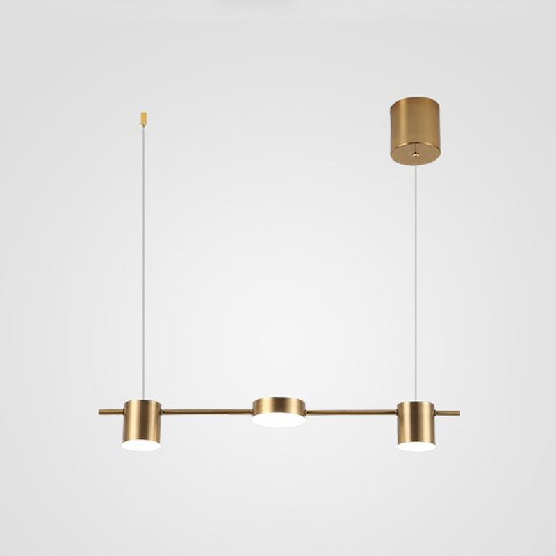 Hanglamp Aluminium Zwart Goud LED 3 5 6 Lichts Keuken Woonkamer Eetkamer Plafondlamp Spotlamp Industrieel Modern