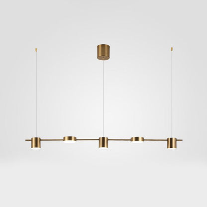 Hanglamp Aluminium Zwart Goud LED 3 5 6 Lichts Keuken Woonkamer Eetkamer Plafondlamp Spotlamp Industrieel Modern