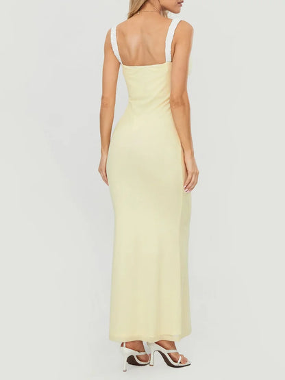 Lange Zomerjurk voor Vrouwen Elegant en Comfortabel