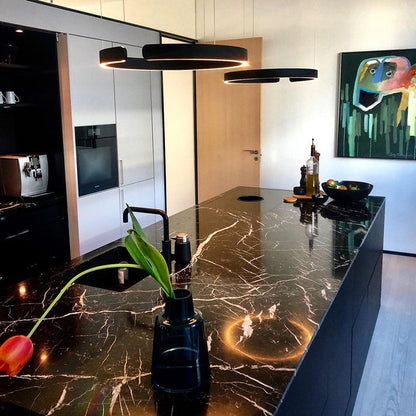 Ronde LED Hanglamp Meerdere Maten Eettafel Woonkamer Design Ringlamp Modern