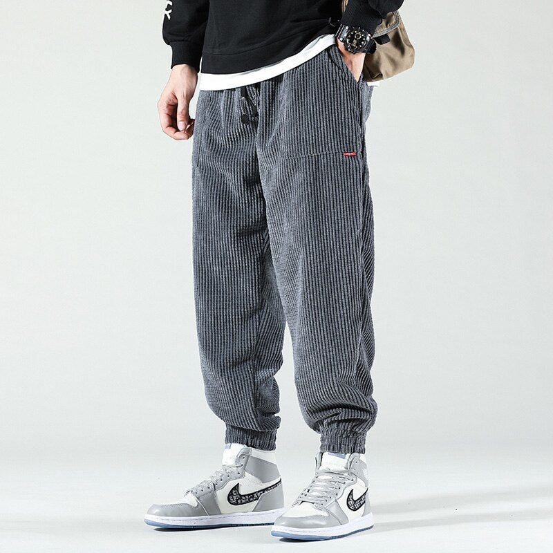 Heren Jogger Blauwe Vintage Denim Broek - StudioMarella