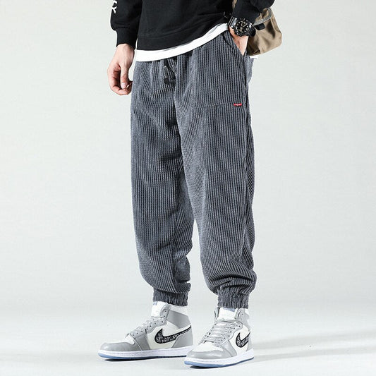 Heren Jogger Blauwe Vintage Denim Broek - StudioMarella