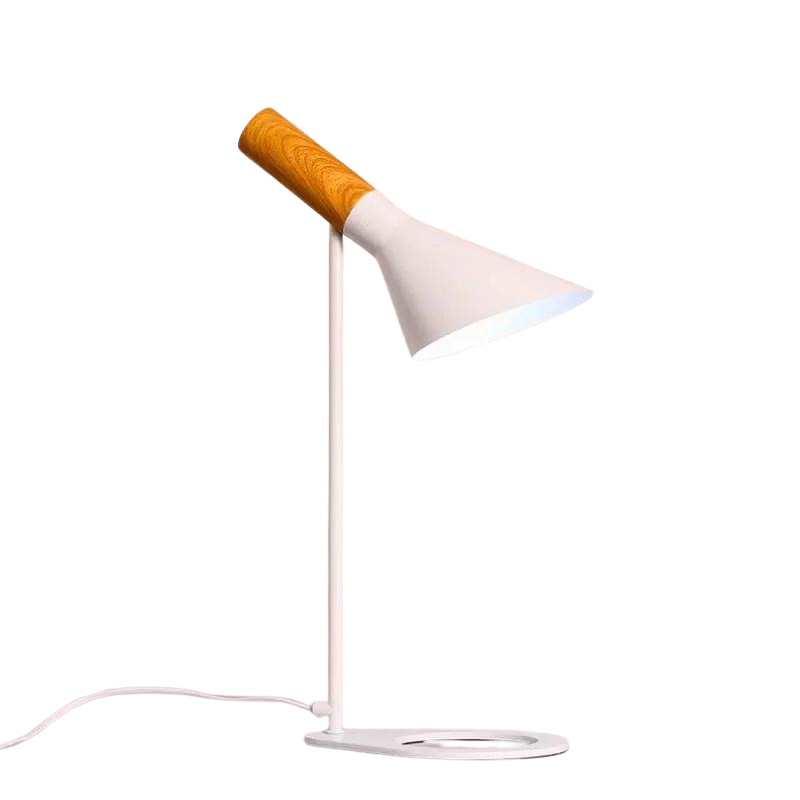 Moderne LED-tafelverlichting met strakke vormgeving - Minimalistisch design - Energiezuinig - Warm wit 2700K - Dimbaar bureaulamp - Sansoti