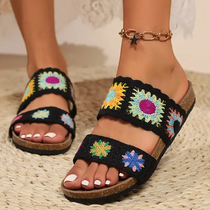 Dames Sandalen Comfortabele Platte Zomerslippers