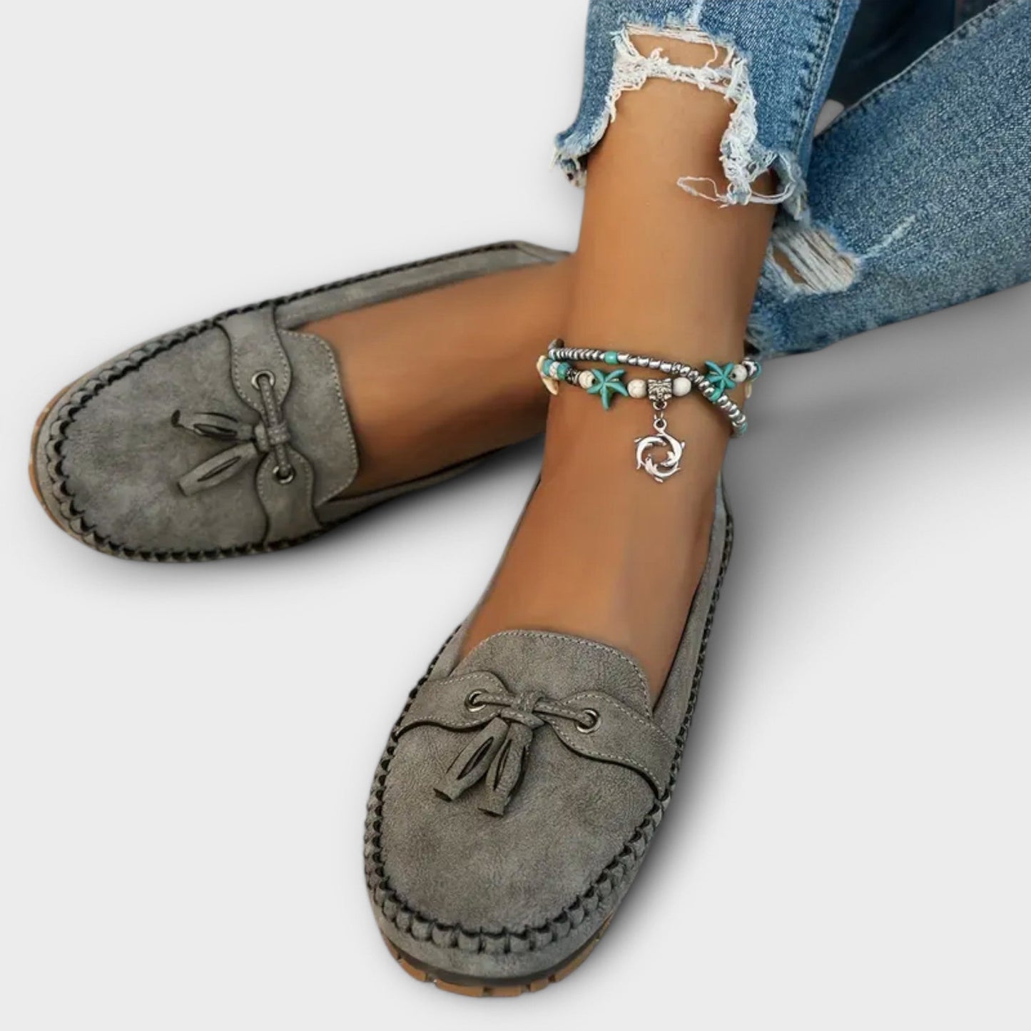 Dames Loafer Klassiek Leer