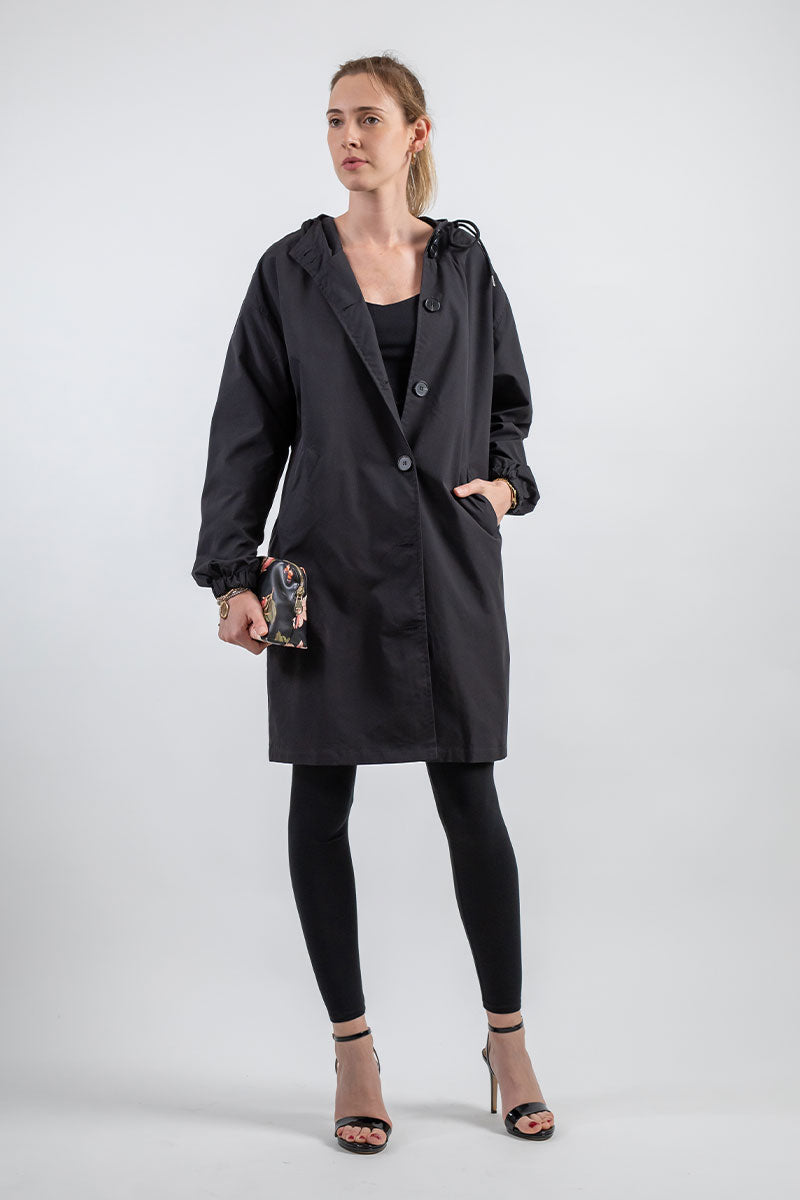 Waterdichte Regenjas voor Dames met Capuchon