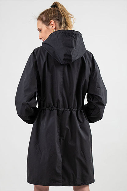 Waterdichte Regenjas voor Dames met Capuchon