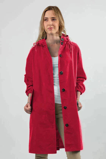 Waterdichte Regenjas voor Dames met Capuchon