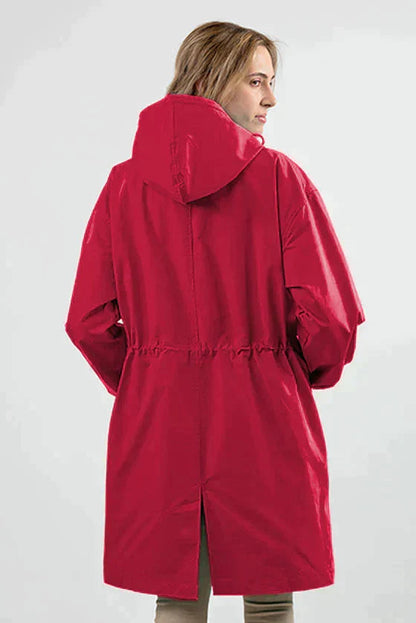 Waterdichte Regenjas voor Dames met Capuchon