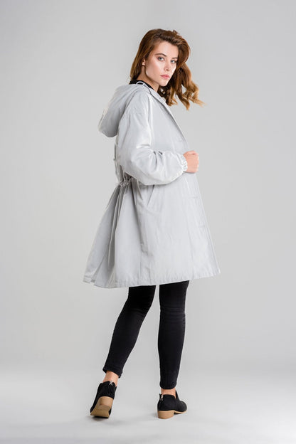 Waterdichte Regenjas voor Dames met Capuchon