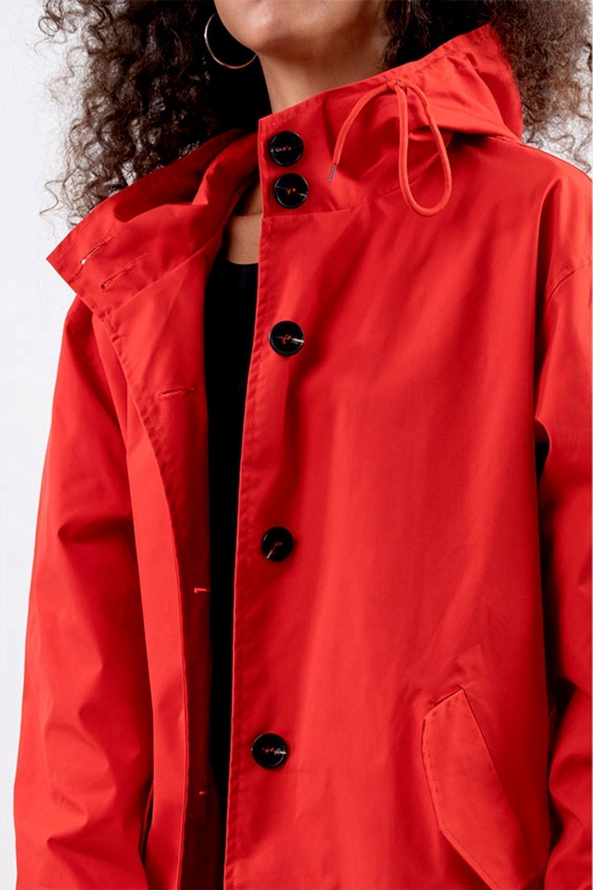 Waterdichte Regenjas voor Dames met Capuchon