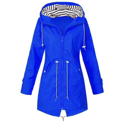 Waterdichte Regenjas voor Dames Lange Model