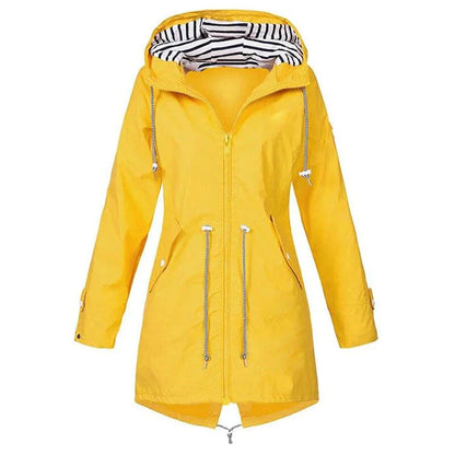 Waterdichte Regenjas voor Dames Lange Model
