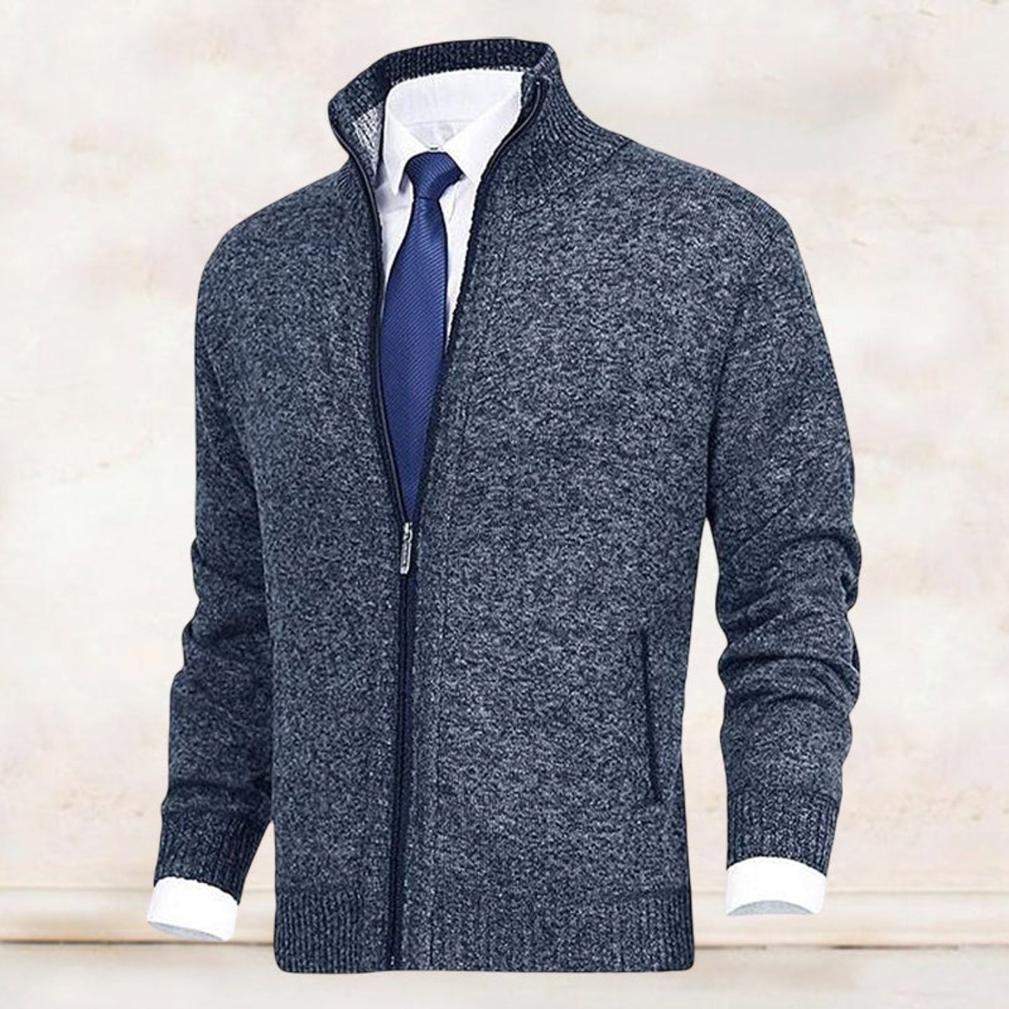 Heren Vest met Kraag - Stijlvol Blazer Design