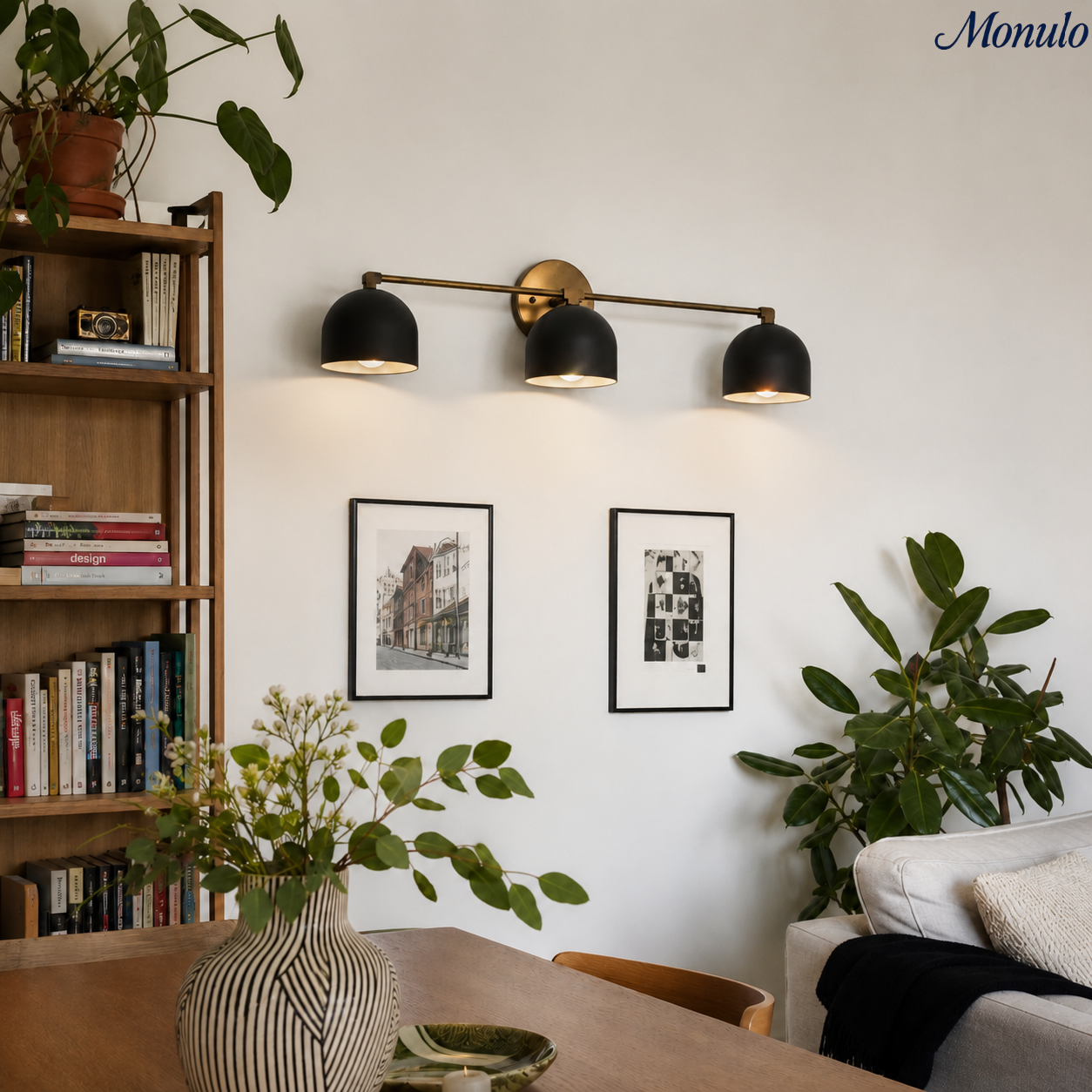 Wandlamp Koepelscherm Mid-Century Retro Design Badkamer Gang