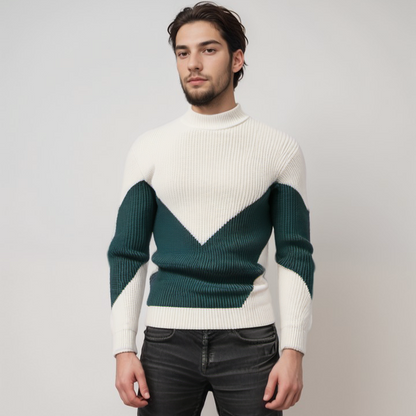 Herentrui Gebreid Modern Design voor Mannen