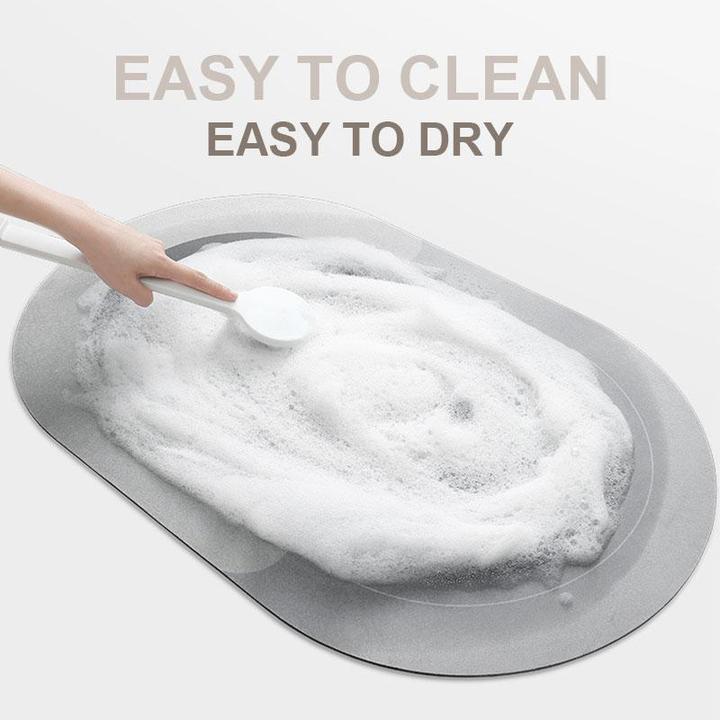 Zachte Badmat Antislip 40x60 cm | Superabsorberend Microvezel Droogloopmat voor Badkamer Keuken | Sneldrogend Vloerkleed met Antislip Onderkant