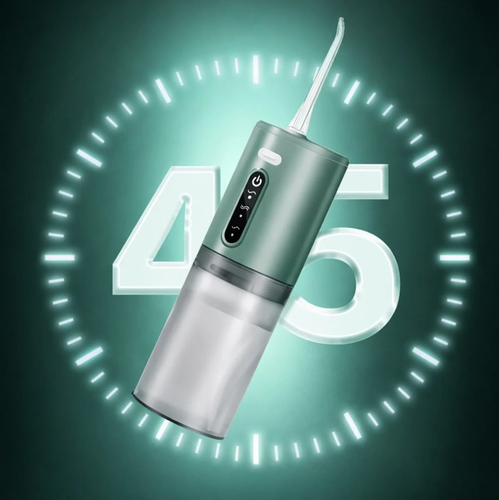 Mondverzorging Waterflosser met Wisselbare Opzetstukken | 3 Reinigingsmodi | IPX6 Waterdicht
