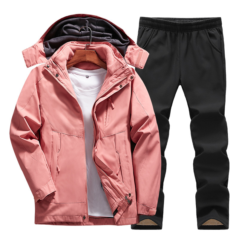 Dames Outdoor Jas 3-in-1 Waterdicht Met Fleece Binnenlaag