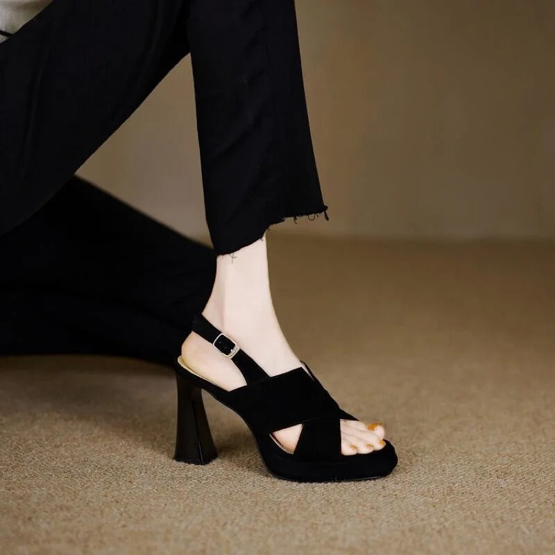 Elegante Hielen Schoenen Tacchi voor Vrouw
