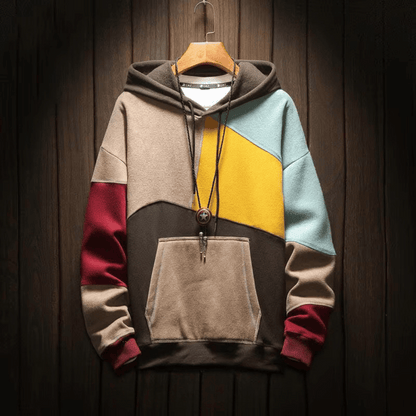 Modieuze Fleece Hoodie voor Heren - StudioMarella