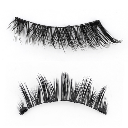 Magnetische Nepwimpers Set – Herbruikbaar 3D Volume – Kleefvrij met Precisie-Applicator
