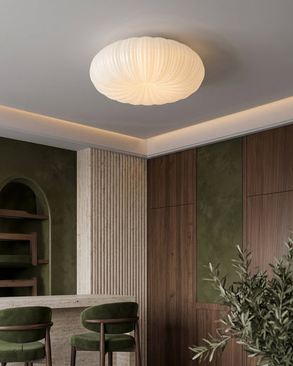 Plafondlamp Iris Scandinavisch Dimbaar Metaal & Acryl met Afstandsbediening voor Moderne Woonruimtes Slaapkamer Eetkamer Sfeerverlichting