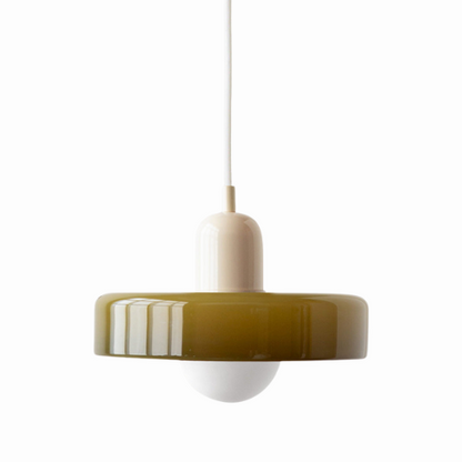 Verstelbare Glazen Hanglamp met Bauhaus-Design – Eetkamer en Woonkamer Verlichting