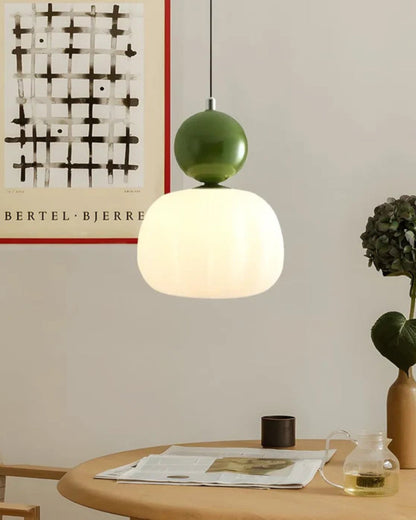 Art Deco Hanglamp Sculptuur met Warme Gloed voor Woonkamer Eetkamer
