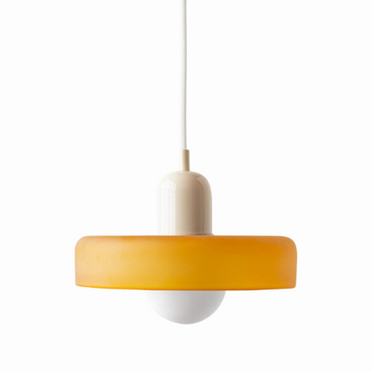 Verstelbare Glazen Hanglamp met Bauhaus-Design – Eetkamer en Woonkamer Verlichting