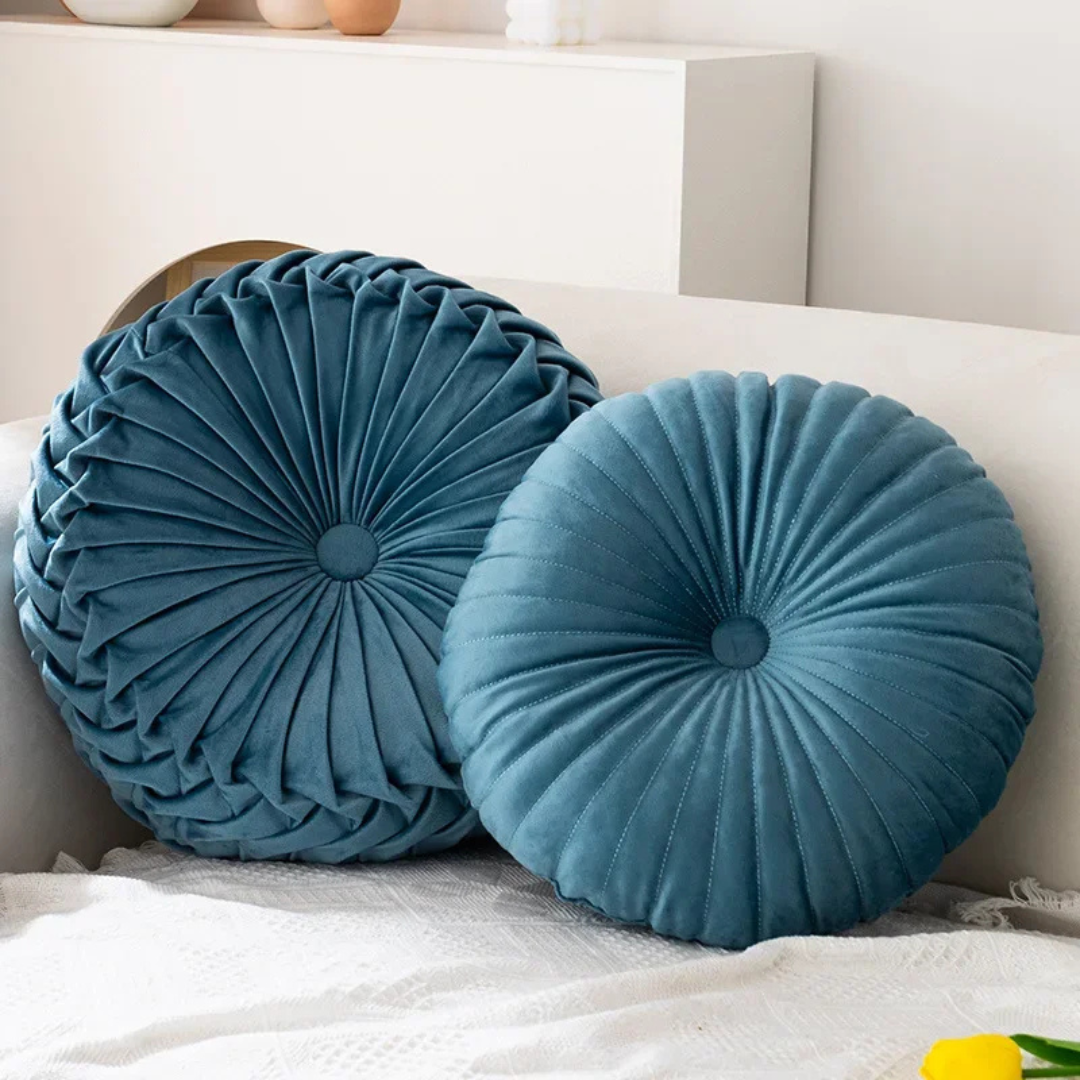 Decoratief Kussen – Zacht Structuurtextiel in Frisse Kleuren voor Bank en Bed