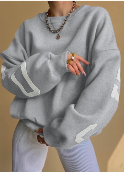 Vrouwelijke Oversized Trui Losse Pasvorm