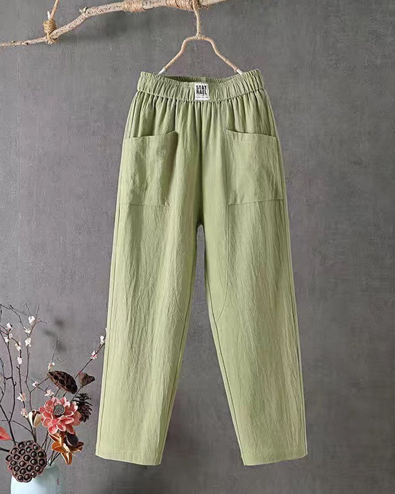 Damesbroek Zomerse Losse Broek Casual Stijl