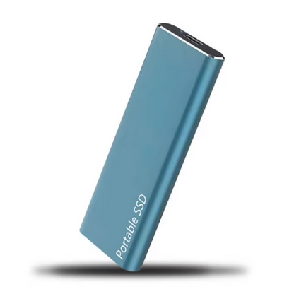 Compacte Externe Harde Schijf USB-C 4 TB – Draagbare Snelle Opslag Ultradun Ontwerp voor Windows macOS Android TV