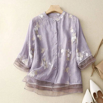 Dames Blouse Lichtgewicht Vrouwelijke Pasvorm